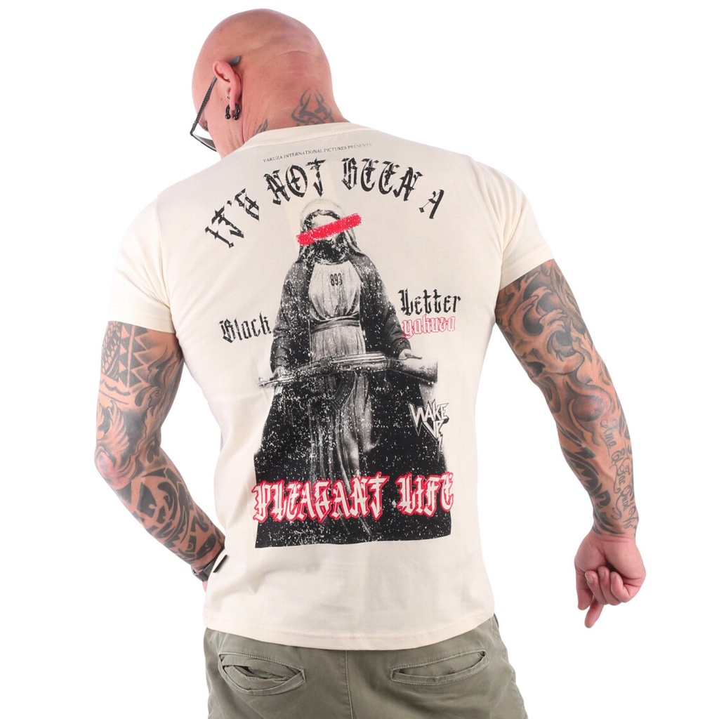 Yakuza T-Shirt Pleasant whitecap gray