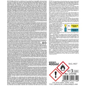 Army Farbspray, BRAUN, matt, 400 ml