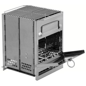 Raketenofen, mit Rost,klein