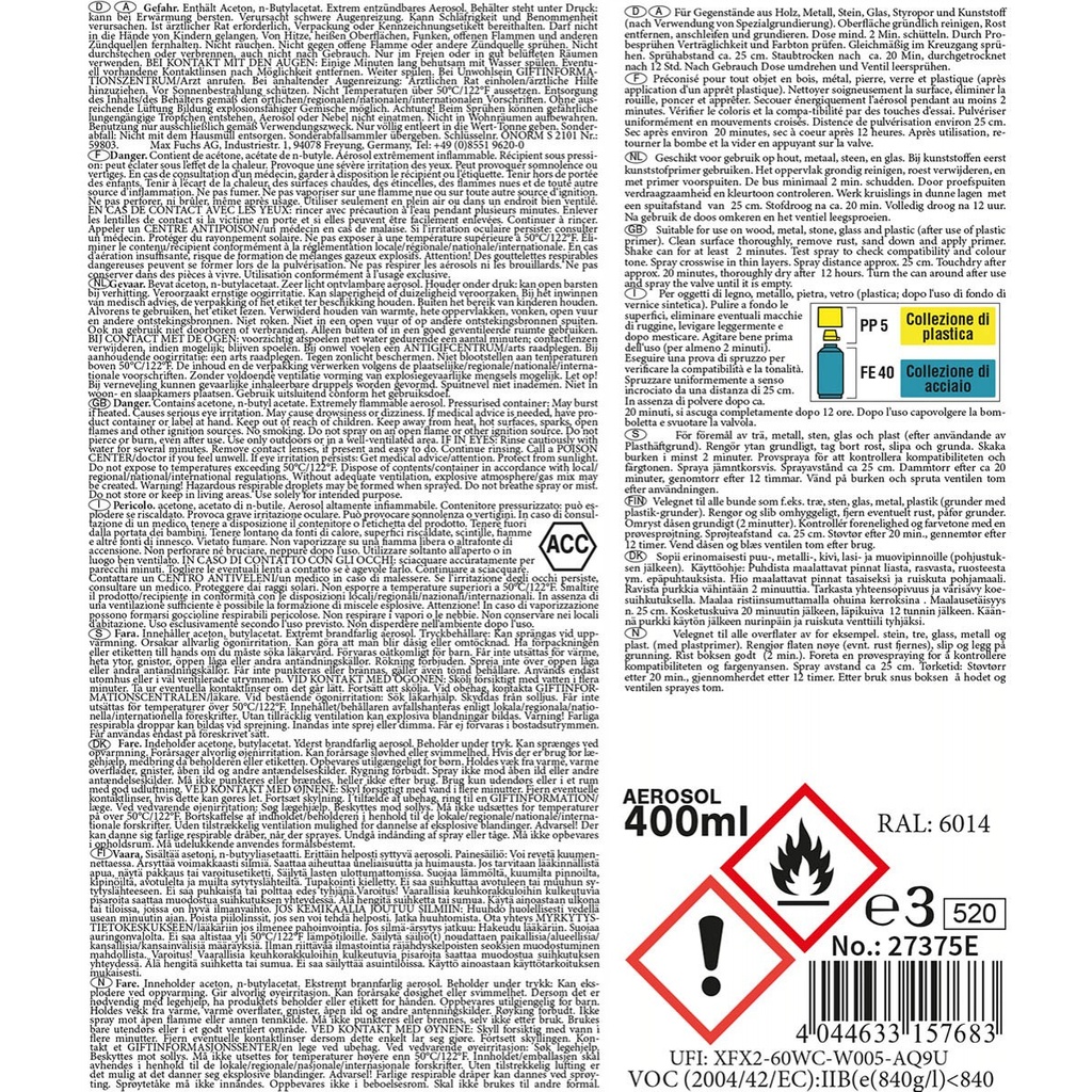 MFH - Army Farbspray, OLIV GRÜN, matt, 400 ml