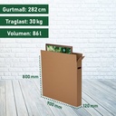 Umzugskarton Bilderkarton 908x128x824