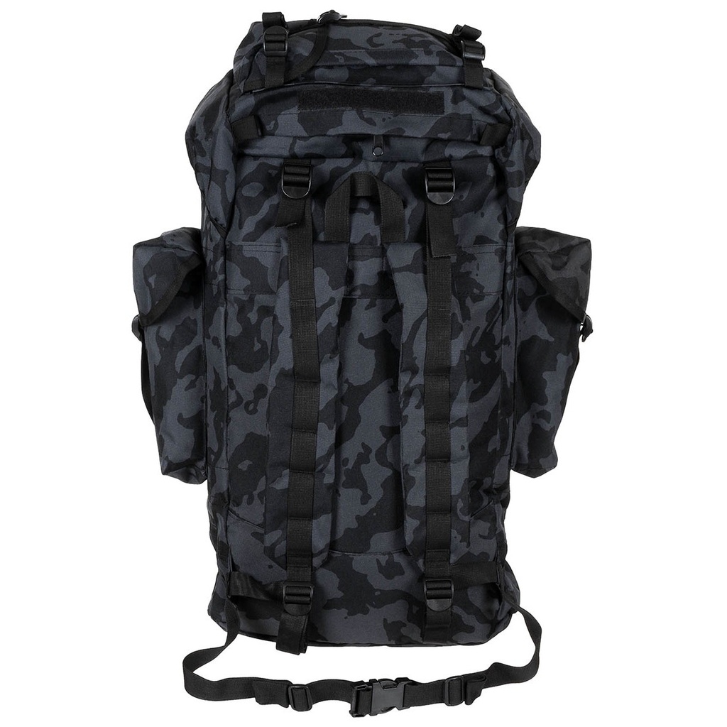 MFH - BW Kampfrucksack, 65 l, Alu-Aussteifung, night-camo