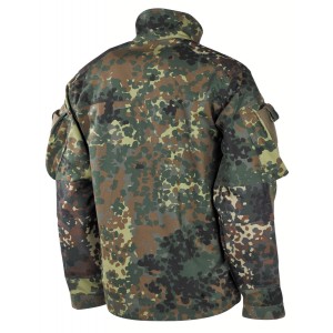 MFH - BW Kampfjacke, Einsatz/Übung, kurz, flecktarn