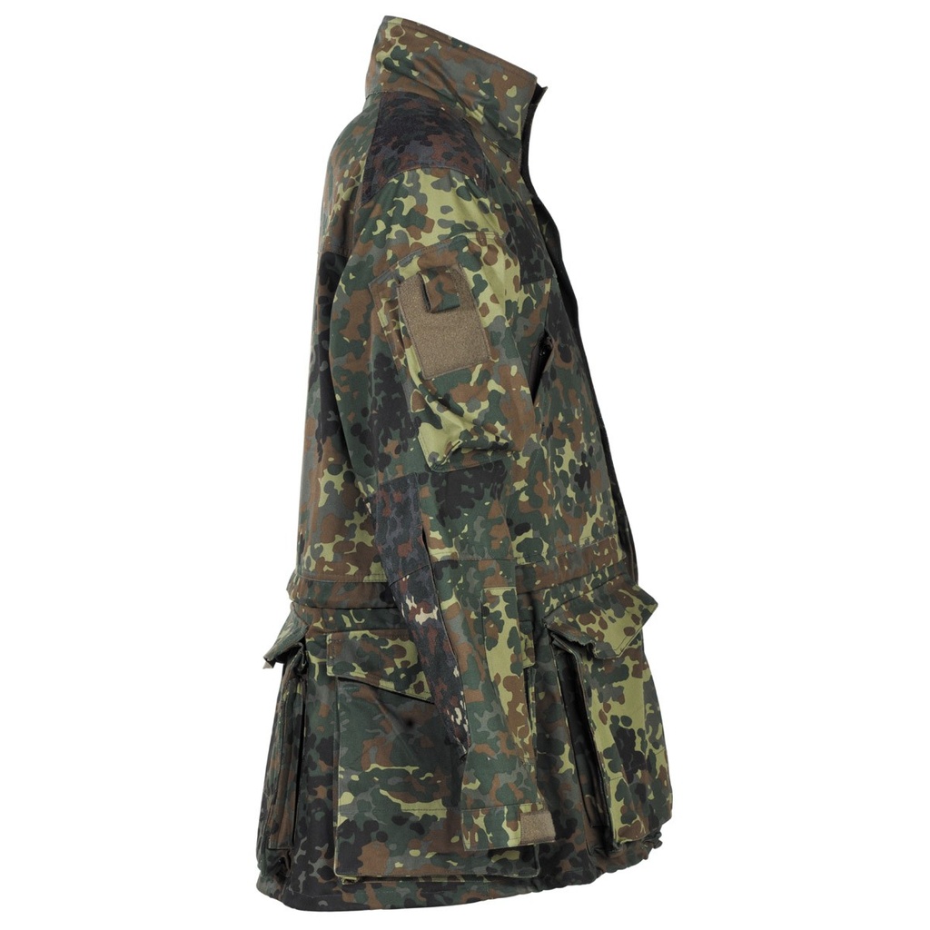 MFH - BW Kampfjacke, Einsatz/Übung, lang, flecktarn