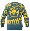 Yakuza - Sweatshirt Metal System Allover PB-20017 Mallard Blue Blau