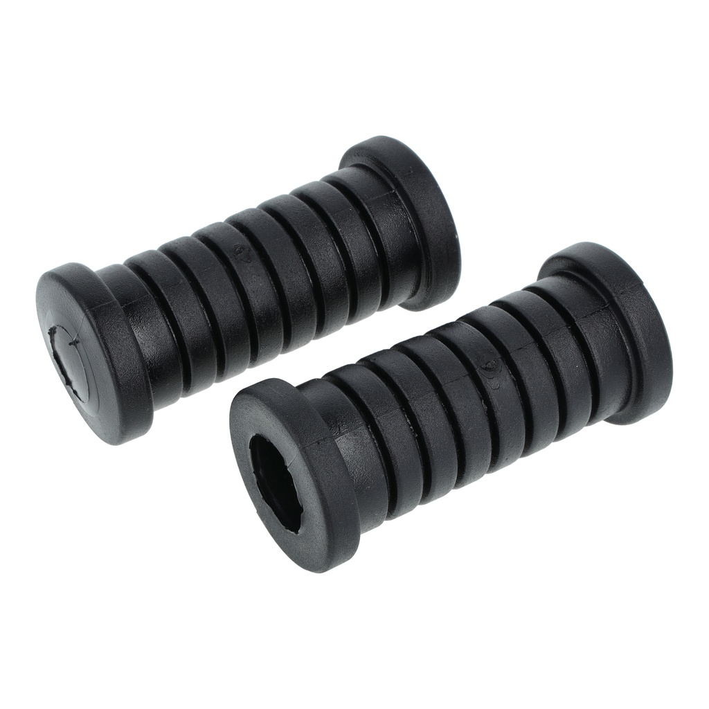 MZA - 2x Fußrastengummi, schwarz - Mokick