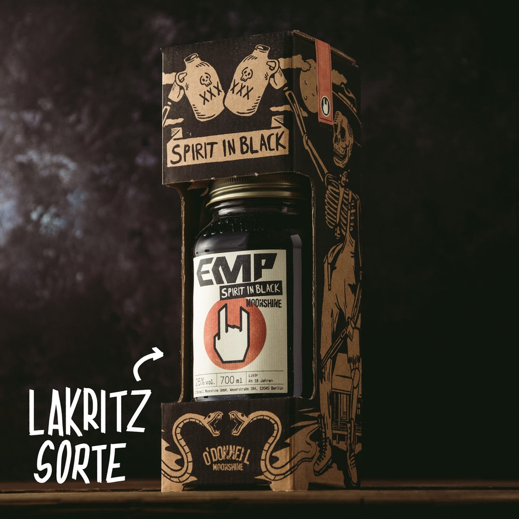 O'DONNELL MOONSHINE - Lakritz 25% 700ml EMP Edition