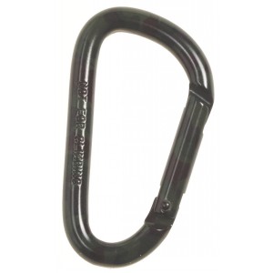 MFH - Karabinerhaken, D 8 mm x 7,5 cm, tarnKarabinerhaken, D 8 mm x 7,5 cm, tarn