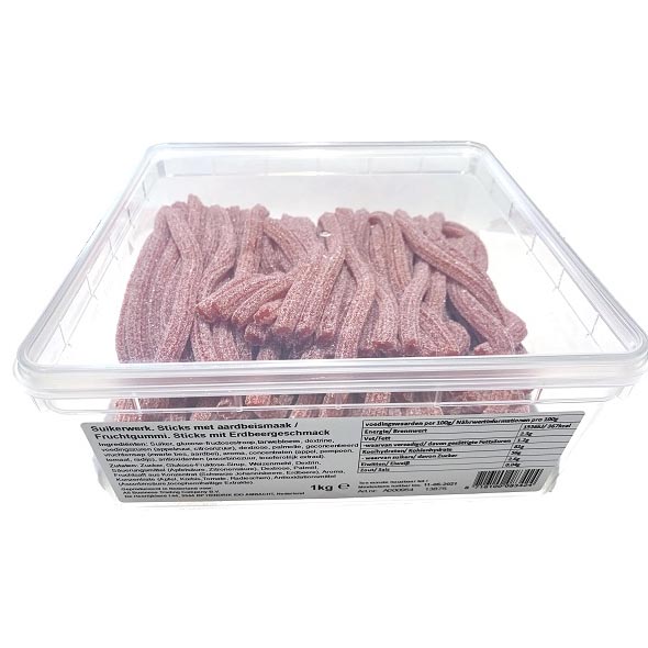 Fruchtgummi Erdbeergeschmack - 1 KG