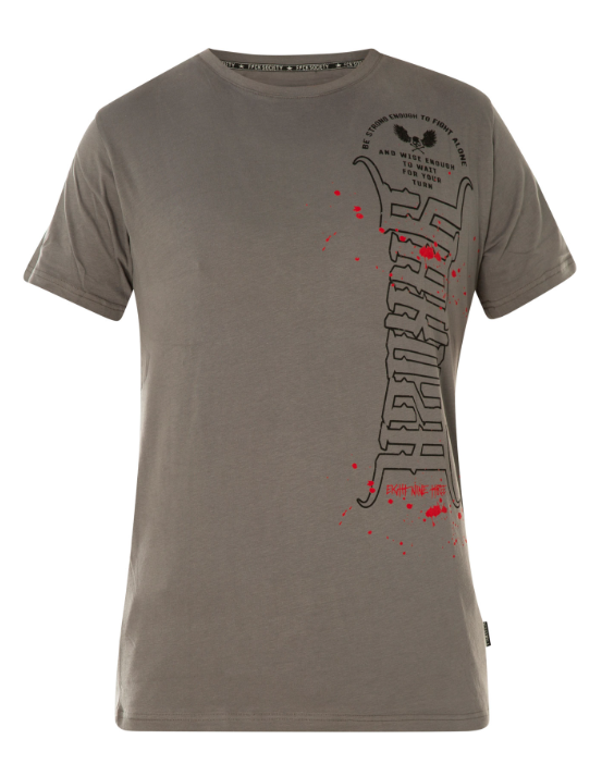 Yakuza Ammo V02 T-Shirt Battleship Gray Grau