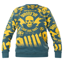 Yakuza - Sweatshirt Metal System Allover PB-20017 Mallard Blue Blau