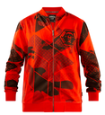 Yakuza - Jacke Modern War Classic Sweatjacke ZB-21018 Adrenalin Rush Rot