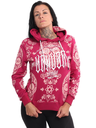 Yakuza - Skull Pattern Allover Kapuzenpullover