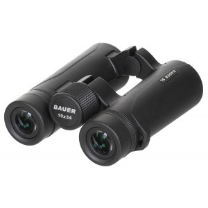 MFH - BAUER Fernglas, Outdoor SL, 10 x 34, wasserdicht, schwarz