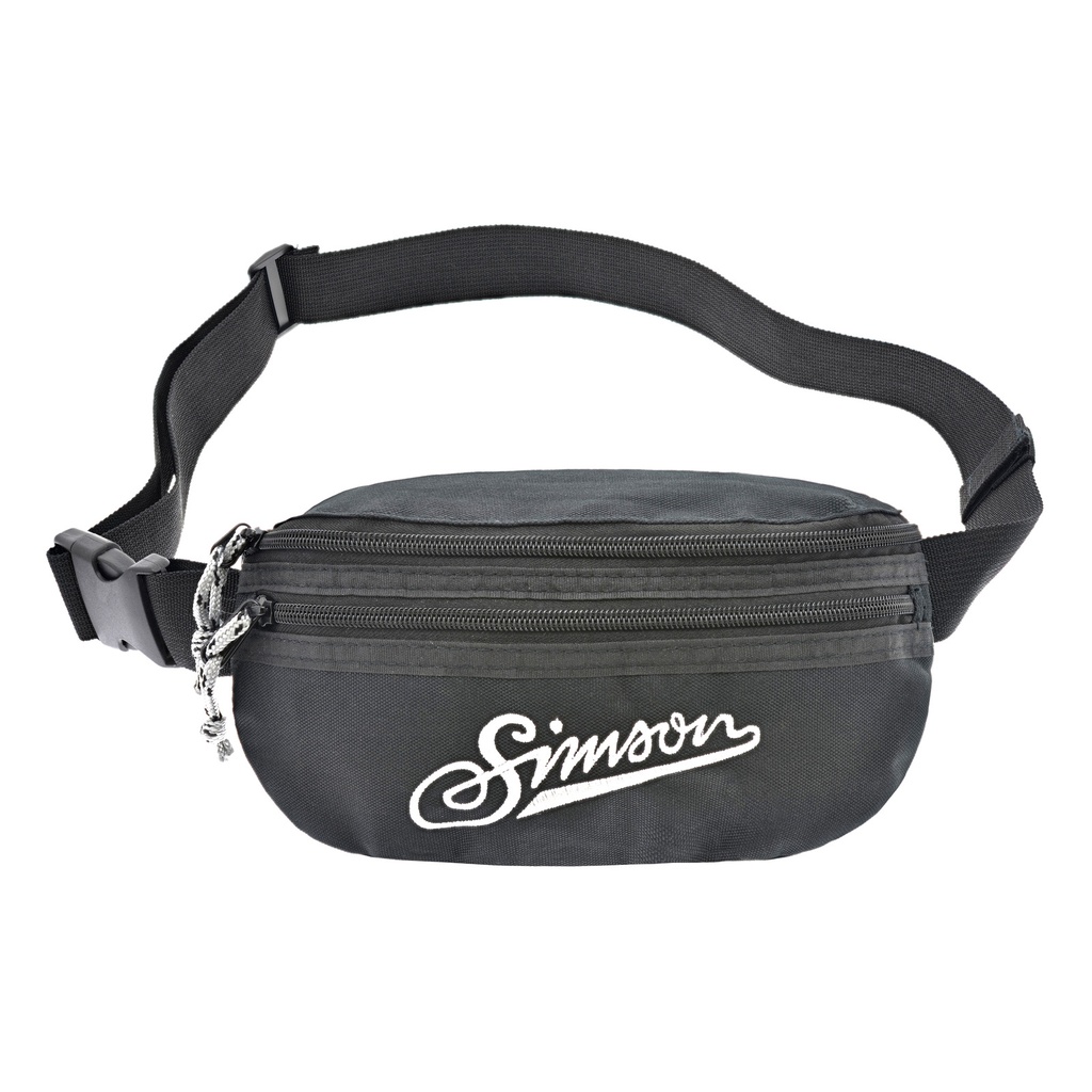 MZA - Bauchtasche, schwarz, Motiv: SIMSON