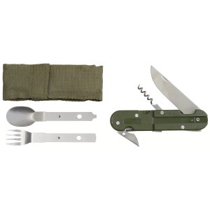 Essbesteck, 3-teilig, klappbar