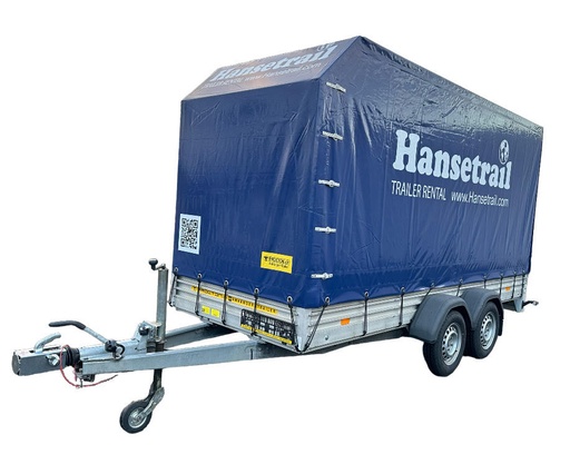 [16] Anhänger - Planenanhänger 2700KG - EA-LE 16 - 24h Miete
