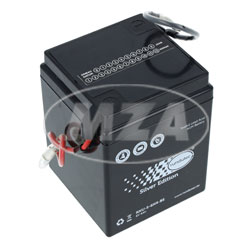 [82518A] MZA - AGM-Batterie - 6V 4,0 Ah - 6N4-BS ersetzt 6N4B-2A-3