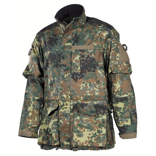 MFH - BW Kampfjacke, Einsatz/Übung, lang, flecktarn