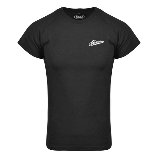 MZA -  Damen-T-Shirt, Farbe: schwarz - Motiv: "SIMSON"