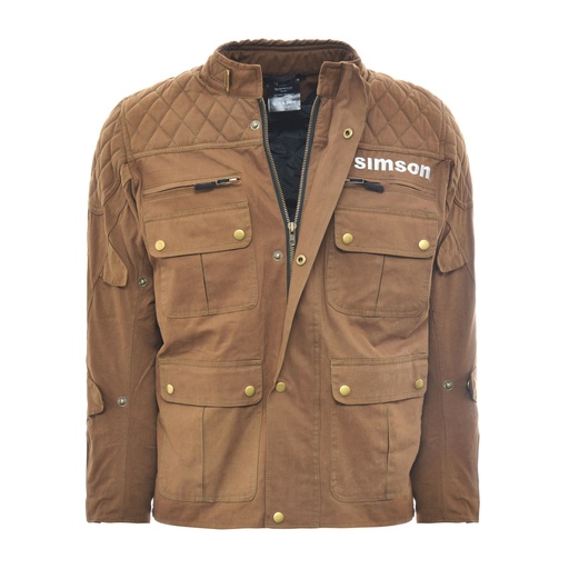 MZA - Motorradjacke 'SIMSON' - Braun