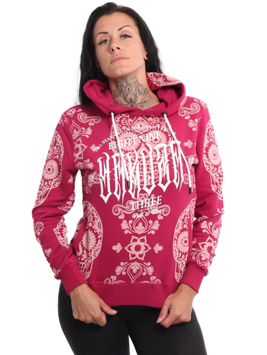 Yakuza - Skull Pattern Allover Kapuzenpullover