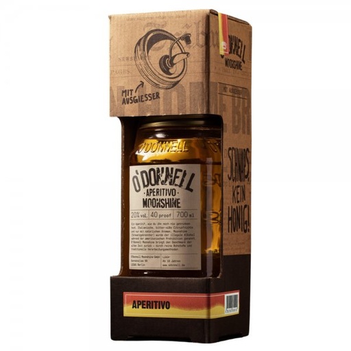 [120520232] O'DONNELL MOONSHINE - DE  Aperitivo Kombiset 700ml + Ausgießer
