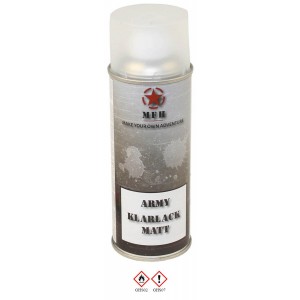 [201016] MFH - Army Farbspray, KLARLACK, matt, 400 ml
