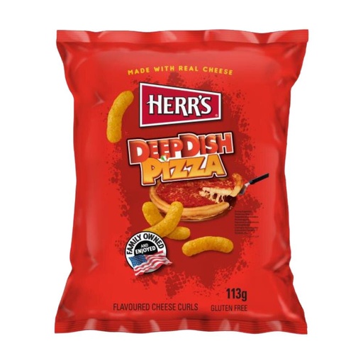 [P0018354] HERR'S DEEP DISH PIZZA CHEESE CURLS 113G