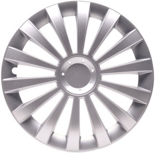 [P0018971] RADZIERBLENDE RADKAPPE 13 ZOLL MERIDIAN SILBER CITY-LINE 1 STÜCK