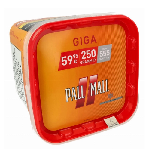[4544] Pall Mall Allround Rot Giga Box 250g Dose Volumentabak