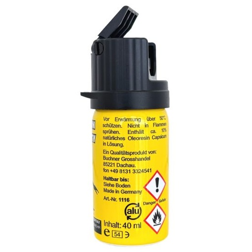 [1116] Buchner - Scorpion Pfefferspray 40ml Breitstrahl