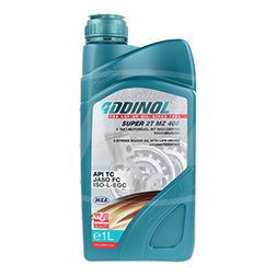 [AD10021A] MZA - ADDINOL MZ406 SUPER, 2-Takt-Motorenöl, raucharm, teilsynthetisch, 1 Ltr. PE-Dose