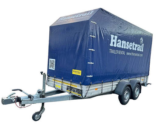[41] Anhänger - Planenanhänger 2700KG - EA-LE 41 - 24h Miete