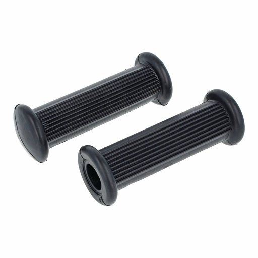 [10119-C-S] MZA - 2x Fußrastengummis, alte Form, Mokick