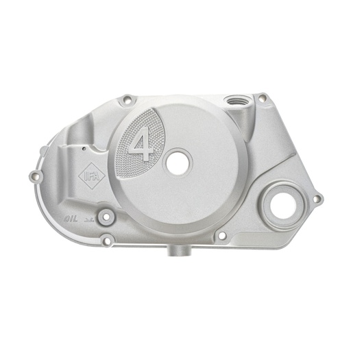 [11397-A-12-01] MZA - Kupplungsdeckel DZM, 4-Gang, silbermetallic lackiert - M500-M700