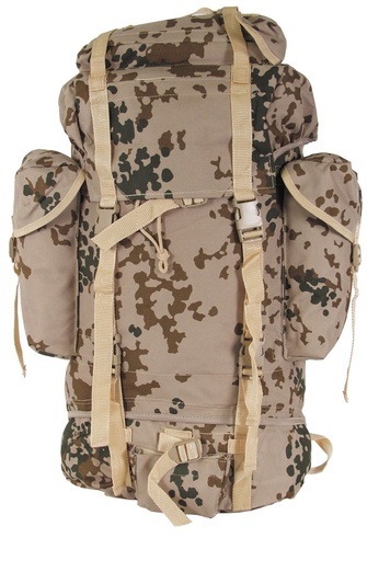 [P0022630] MFH - BW Combat Army Rucksäcke mit tropischem Camouflage-Print