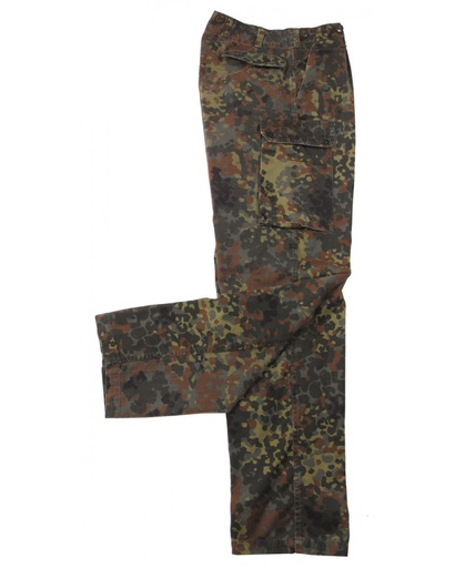 [P0022642] MFH - BW Feldhose, DAMEN, flecktarn, 5 Farben, gebr.