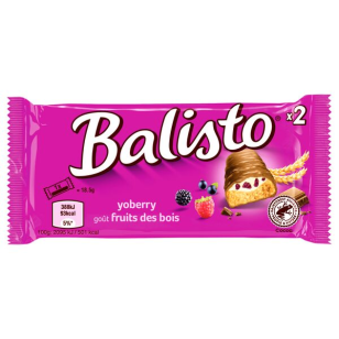 [188827] Balisto yoberry, Schokolade, 37g Riegel